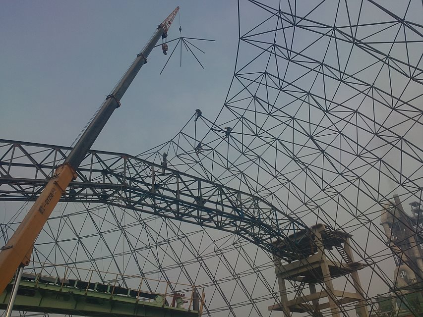 巴音郭楞网架施工